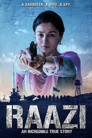 Download Raazi (2018) BluRay Hindi ESub 480p 720p